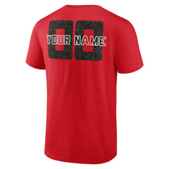 Red Chicago Bulls Stellar Personalized Name & Number T-Shirt sale | NBA