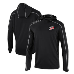 Carolina Hurricanes Columbia Omni-Wick Shotgun Long Sleeve Hoodie T-Shirt - NHL T-shirts