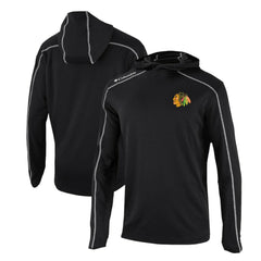Chicago Blackhawks Columbia Omni-Wick Shotgun Long Sleeve Hoodie T-Shirt - NHL T-shirts
