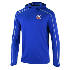 New York Islanders Columbia Omni-Wick Shotgun Long Sleeve Hoodie T-Shirt - NHL T-shirts