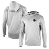 San Jose Sharks Columbia Omni-Wick Shotgun Long Sleeve Hoodie T-Shirt - NHL T-shirts