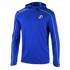 Tampa Bay Lightning Columbia Omni-Wick Shotgun Long Sleeve Hoodie T-Shirt - NHL T-shirts