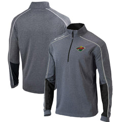 Minnesota Wild Columbia Omni-Wick Shotgun 2.0 Quarter-Zip Pullover Top - NHL Pullover