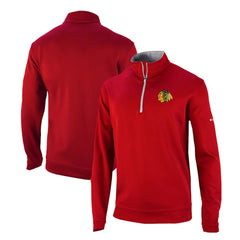 Chicago Blackhawks Columbia Omni-Wick Wickhams Hills Half-Zip Pullover Top - NHL Pullover