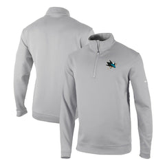San Jose Sharks Columbia Omni-Wick Wickhams Hills Half-Zip Pullover Top - NHL Pullover