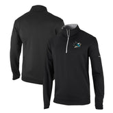 San Jose Sharks Columbia Omni-Wick Wickhams Hills Half-Zip Pullover Top - NHL Pullover