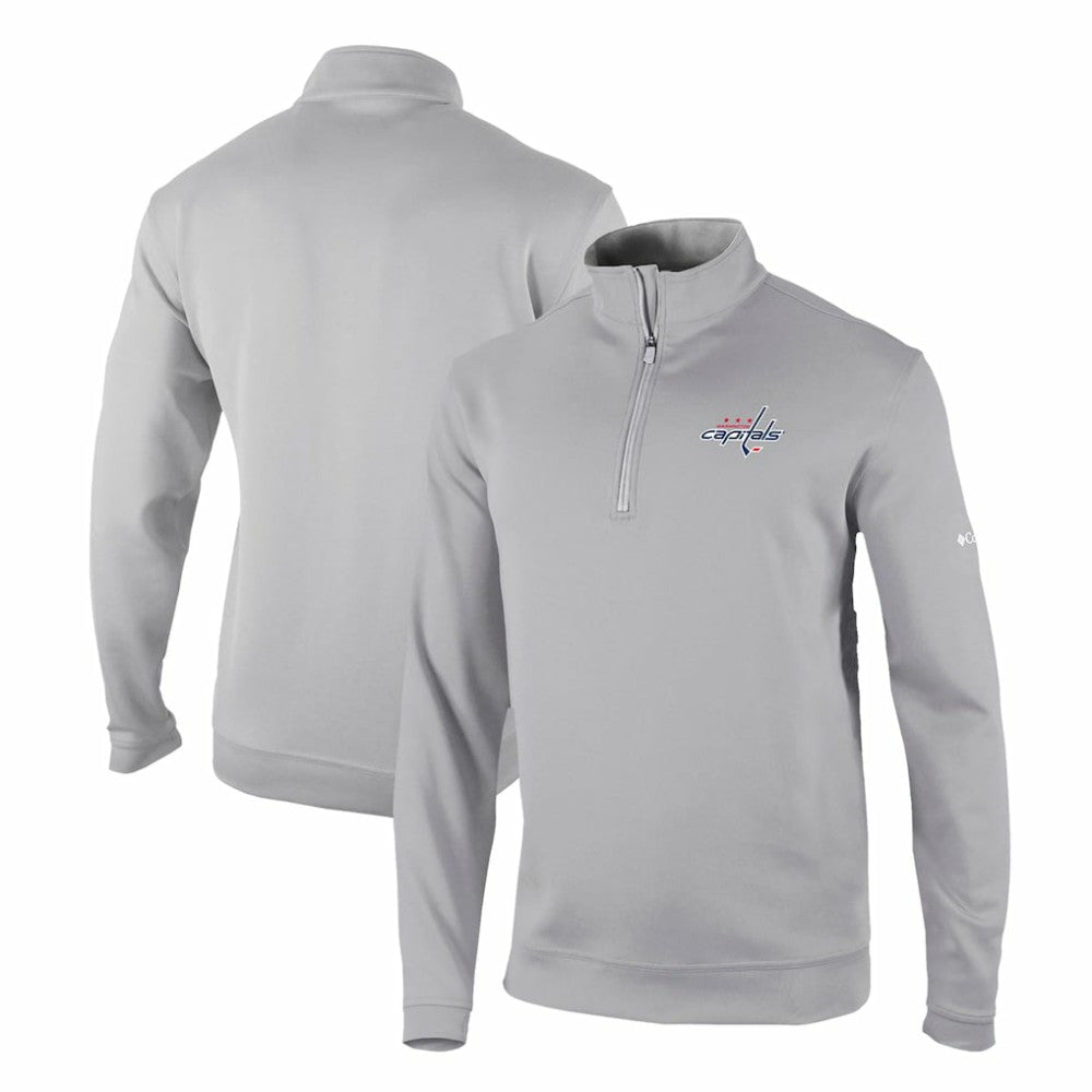 Washington Capitals Columbia Omni-Wick Wickhams Hills Half-Zip Pullover Top - NHL Pullover