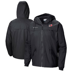 Carolina Hurricanes Columbia Oroville Creek Lightweight Full-Zip Windbreaker Jacket - NHL Jackets