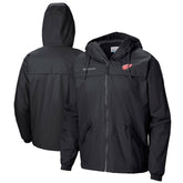 Detroit Red Wings Columbia Oroville Creek Lightweight Full-Zip Windbreaker Jacket - NHL Jackets