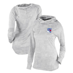 New York Rangers Columbia Women's Omni-Wick Sunday Ball Pullover Hoodie - NHL Hoodies