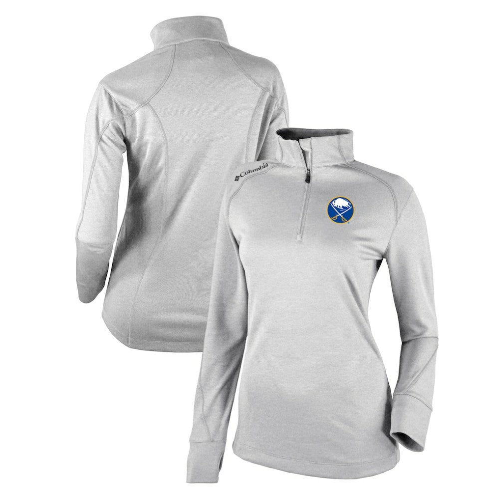 Buffalo Sabres Columbia Women's Omni-Wick Shotgun 2.0 Quarter-Zip Pullover Top - NHL Pullover