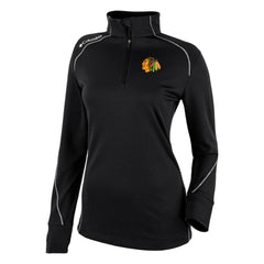 Chicago Blackhawks Columbia Women's Omni-Wick Shotgun 2.0 Quarter-Zip Pullover Top - NHL Pullover