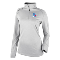 New York Rangers Columbia Women's Omni-Wick Shotgun 2.0 Quarter-Zip Pullover Top - NHL Pullover