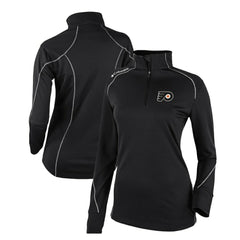 Philadelphia Flyers Columbia Women's Omni-Wick Shotgun 2.0 Quarter-Zip Pullover Top - NHL Pullover