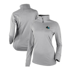 San Jose Sharks Columbia Women's Omni-Wick Shotgun 2.0 Quarter-Zip Pullover Top - NHL Pullover