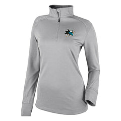 San Jose Sharks Columbia Women's Omni-Wick Shotgun 2.0 Quarter-Zip Pullover Top - NHL Pullover