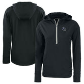 New York Giants Cutter & Buck Women's Helmet Daybreak Eco Recycled Half-Zip Hoodie | NFL Near me