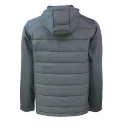 Green Bay Packers Cutter & Buck Helmet Evoke Hybrid Eco Softshell Recycled Full-Zip Hoodie Jacket | NFL US