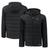 New York Giants Cutter & Buck Helmet Evoke Hybrid Eco Softshell Recycled Full-Zip Hoodie Jacket | NFL Discount