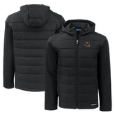 Washington Commanders Cutter & Buck Helmet Evoke Hybrid Eco Softshell Recycled Full-Zip Hoodie Jacket | NFL On sale
