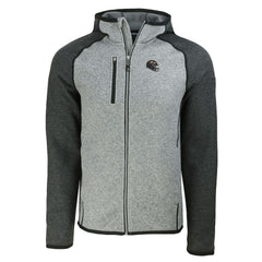 Baltimore Ravens Cutter & Buck Helmet Mainsail Sweater-Knit Full-Zip Hoodie | NFL Near me