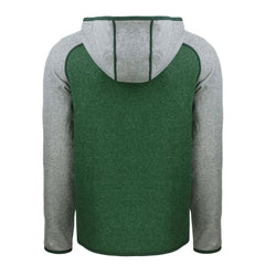 Green Bay Packers Cutter & Buck Helmet Mainsail Sweater-Knit Full-Zip Hoodie | NFL Discount