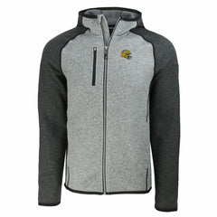 Green Bay Packers Cutter & Buck Helmet Mainsail Sweater-Knit Full-Zip Hoodie | NFL On sale