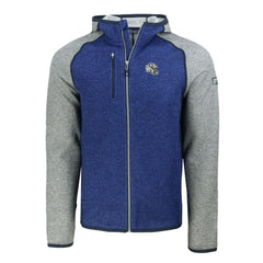 Indianapolis Colts Cutter & Buck Helmet Mainsail Sweater-Knit Full-Zip Hoodie | NFL US