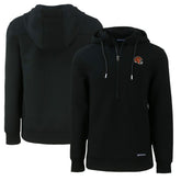 Cincinnati Bengals Cutter & Buck Helmet Roam Eco Half-Zip Recycled Pullover Hoodie | NFL Outlet