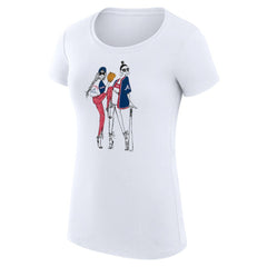 Atlanta Braves G-III 4Her by Carl Banks Women's Super-Slim Fit Lightweight Baseball Girls T-Shirt - MLB T-shirts