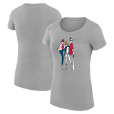 Los Angeles Angels G-III 4Her by Carl Banks Women's Super-Slim Fit Lightweight Baseball Girls T-Shirt - MLB T-shirts