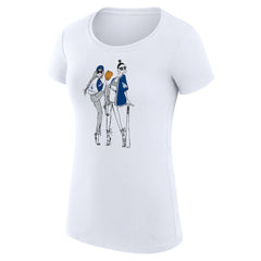 Los Angeles Dodgers G-III 4Her by Carl Banks Women's Super-Slim Fit Lightweight Baseball Girls T-Shirt - MLB T-shirts