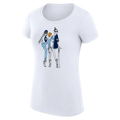 Tampa Bay Rays G-III 4Her by Carl Banks Women's Super-Slim Fit Lightweight Baseball Girls T-Shirt - MLB T-shirts