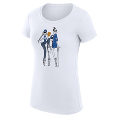 Toronto Blue Jays G-III 4Her by Carl Banks Women's Super-Slim Fit Lightweight Baseball Girls T-Shirt - MLB T-shirts