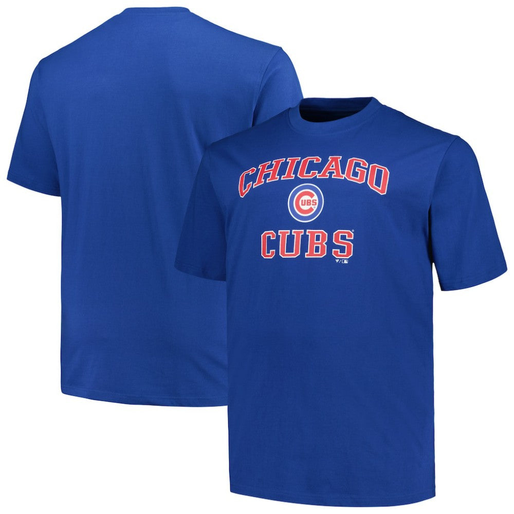 Chicago Cubs Profile Big & Tall Heart & Soul T-Shirt - MLB T-shirts
