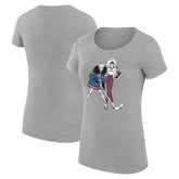 Colorado Avalanche G-III 4Her by Carl Banks Women's Super-Slim Fit Lightweight Hockey Girls T-Shirt - NHL T-shirts