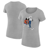 Edmonton Oilers G-III 4Her by Carl Banks Women's Super-Slim Fit Lightweight Hockey Girls T-Shirt - NHL T-shirts