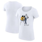 Nashville Predators G-III 4Her by Carl Banks Women's Super-Slim Fit Lightweight Hockey Girls T-Shirt - NHL T-shirts