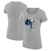 St. Louis Blues G-III 4Her by Carl Banks Women's Super-Slim Fit Lightweight Hockey Girls T-Shirt - NHL T-shirts