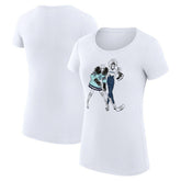 Seattle Kraken G-III 4Her by Carl Banks Women's Super-Slim Fit Lightweight Hockey Girls T-Shirt - NHL T-shirts