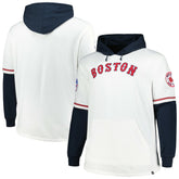 Boston Red Sox '47 Big & Tall Trifecta Shortstop Pullover Hoodie - MLB Hoodies