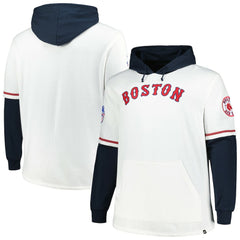 Boston Red Sox '47 Big & Tall Trifecta Shortstop Pullover Hoodie - MLB Hoodies