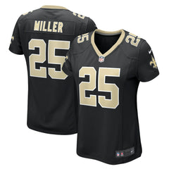 New Orleans Saints Kendre Miller Women's Team Game Jersey | NFL Outlet