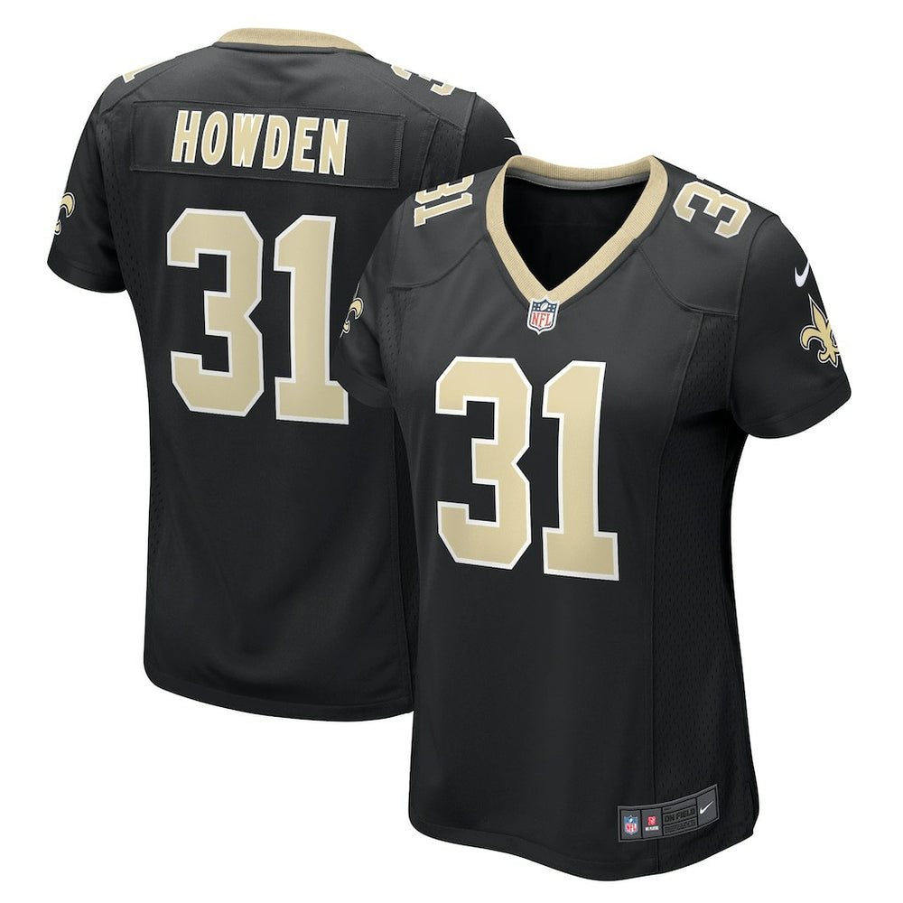 New Orleans Saints Jordan Howden Women's Team Game Jersey | NFL Outlet