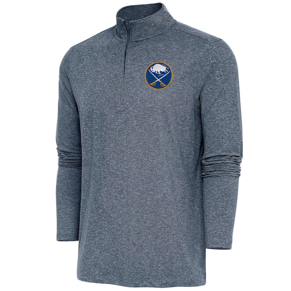 Buffalo Sabres Antigua Hunk Quarter-Zip Pullover Top - NHL Pullover