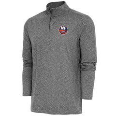 New York Islanders Antigua Hunk Quarter-Zip Pullover Top - NHL Pullover