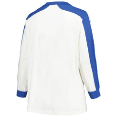 Atlanta Braves '47 Women's Plus Size Caribou Raglan Long Sleeve T-Shirt - MLB T-shirts