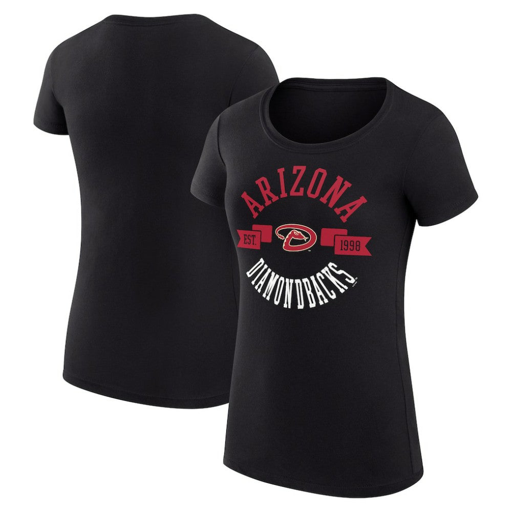 Arizona Diamondbacks G-III 4Her by Carl Banks Women's Super-Slim Fit Lightweight City Graphic T-Shirt - MLB T-shirts