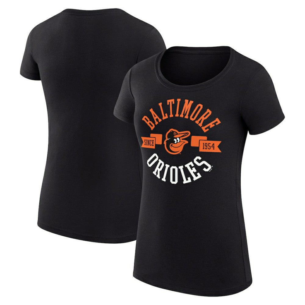 Baltimore Orioles G-III 4Her by Carl Banks Women's Super-Slim Fit Lightweight City Graphic T-Shirt - MLB T-shirts
