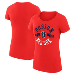 Boston Red Sox G-III 4Her by Carl Banks Women's Super-Slim Fit Lightweight City Graphic T-Shirt - MLB T-shirts